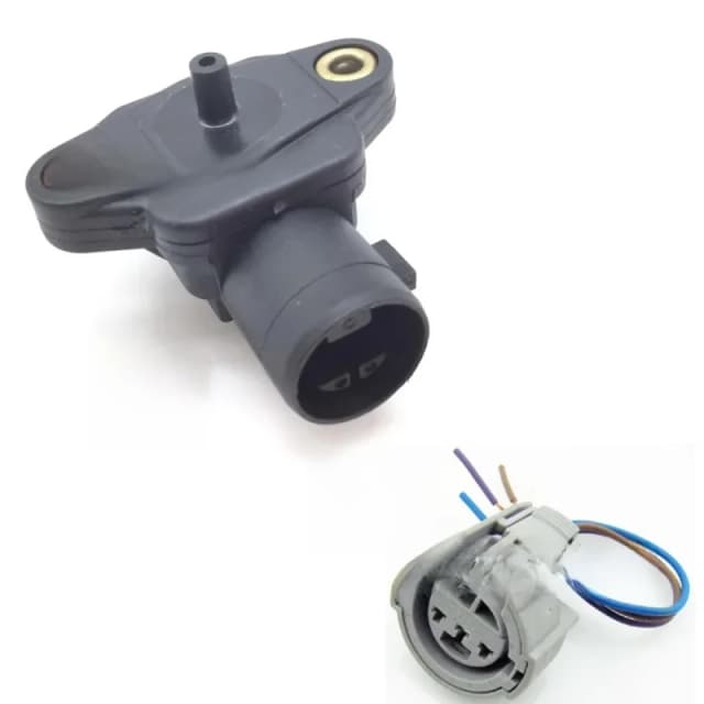 37830-P05-A01 Map Manifold Absolute Sensor+Connector for Acura Honda Suzuki OE# 37830-PAA-S00 / 37830-P0G-S00