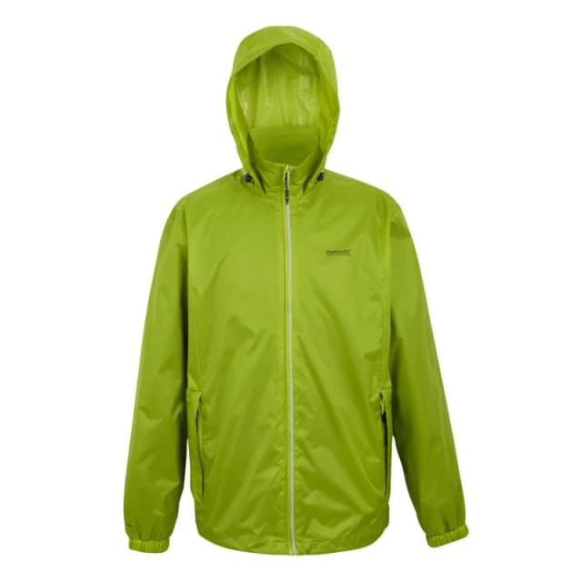 Regatta Regatta Men 'Lyle IV' Waterproof Packaway Jacket in Green Size: Small Green S Male 5063019984179