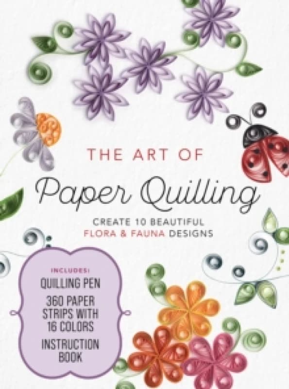 The Art of Paper Quilling Kit. Kit. By Cecelia Louie Books