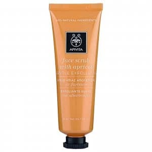 Apivita Face Scrub for Gentle Exfoliation - Apricot 50ml