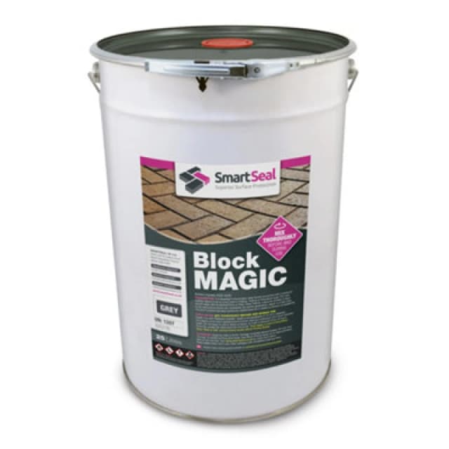 Smartseal Block Magic, Grey (25L) - Block Paving Sealer - Superior To Concrete Paint, Grey 5.061E+12