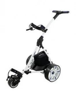 Ben Sayers Lead Acid Battery Trolley - White/Blue