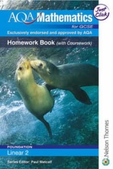 Aqa Mathematics for Gcse. Foundation Linear 2 Homework Book with Coursework by Margaret Thornton Paperback
