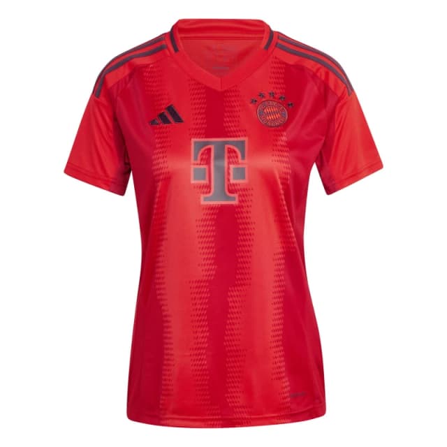 adidas FC Bayern Munich Home Shirt 2024 2025 Womens - Red Red L