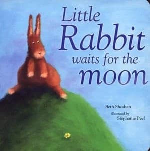 Little Rabbit Waits for the Moon by Beth Shoshan and Stephanie Peel Hardback