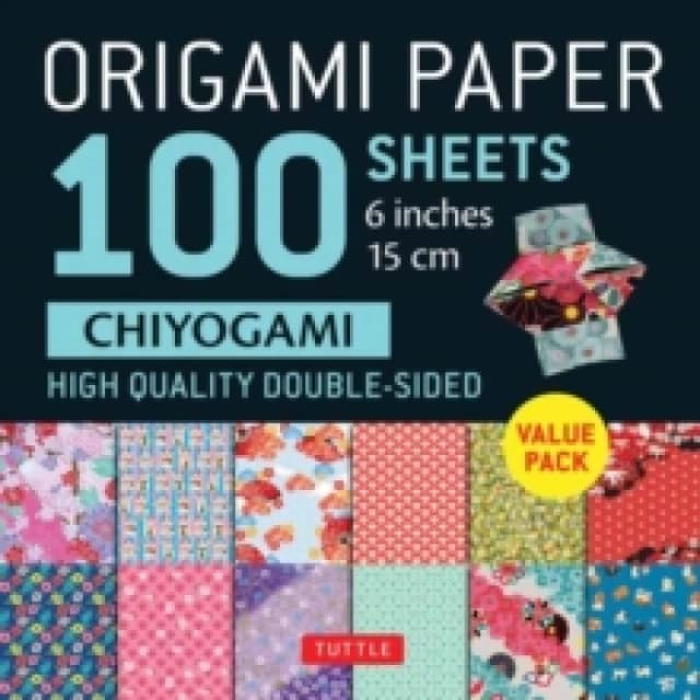 Origami Paper 100 Sheets Chiyogami 6 (15 cm). Notebook / blank book. By Tuttle Studio" Books