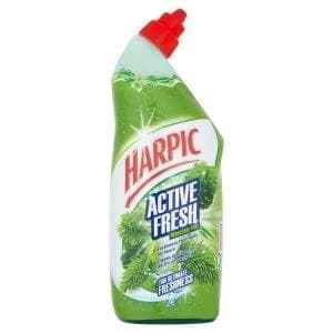 Harpic Active Fresh 750ml Toilet Gel Cleaner Mountain Pine 0267350