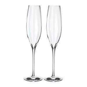 Waterford Elegance Optic Flute Set Of 2