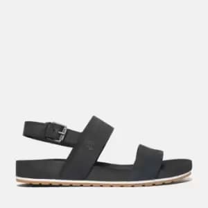 Timberland Malibu Waves Backstrap Sandal For Her In Black Black, Size 7