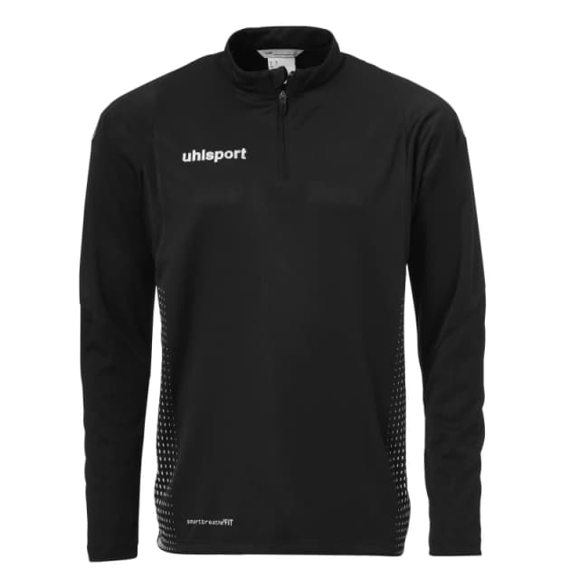 Uhlsport quarter Zip Top Juniors - Black 6 - 7 Years