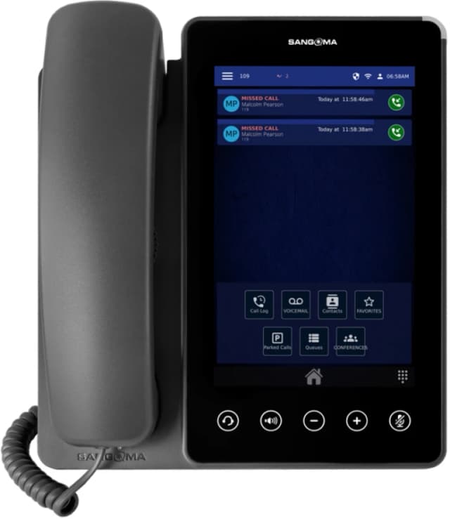 SANGOMA P370. 16-Line. HD Voice. Gigabit Ethernet. 2 x USB. BT. WiFi.