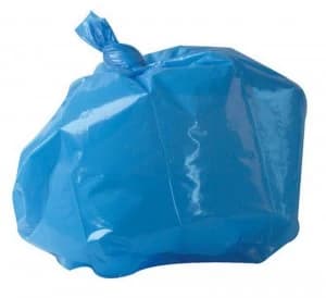 2Work Refuse Sack 100g Blue (Pack of 200)