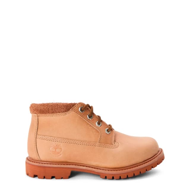 Timberland - Nellie Mid Lace Up Waterproof Chukka Boot For Her in Light Red, Woman, Red, Size: 6