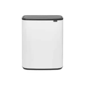 Brabantia Bo Touch Bin 60L - White