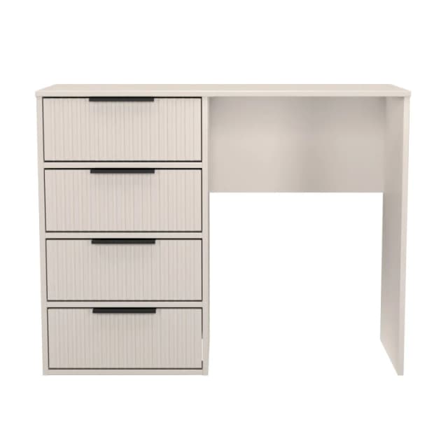 Ready Assembled 2 U Menai 4 Drawer Vanity (Ready Assembled) in Taupe Size: Medium Taupe Unisex Medium