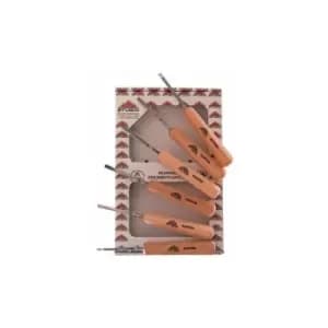 Stubai 585606 Micro Carving Set 6 Pieces