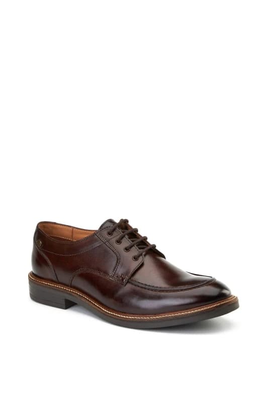 Base London Base London Men Surrey Apron Toe Shoe in Brown Size: 11 Brown 11 Male 5063294201473