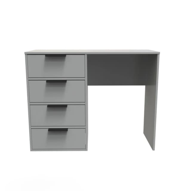 Madrid 4 Drawer Vanity In Dusk Grey (Ready Assembled)