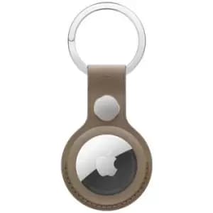 Apple AIRTAG FINEWOVEN KEY RING AirTag keyring Taupe