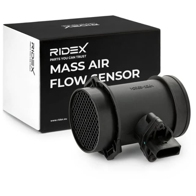 RIDEX 3926A0023 Mass air flow sensor with housing Air Mass Sensor (3926)