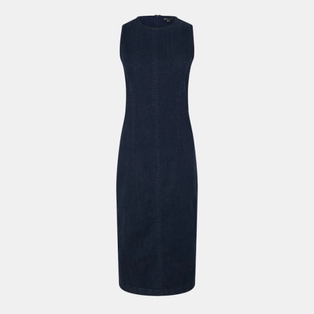 Nobodys Child Womens Farringdon Midi Bodycon Dress Blue female 6 (2XS)