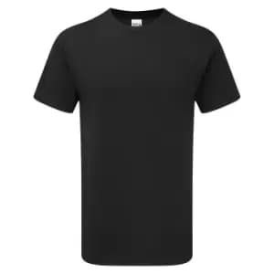 Gildan Mens Hammer Heavyweight T-Shirt (2XL) (Black)