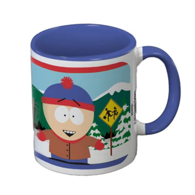 South Park South Park Two Tone Stan Mug in Bright Blue Bright Blue One Size Unisex 5063806896296