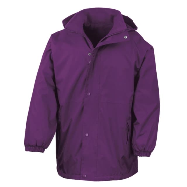 Result Result Men StormDri 4000 Reversible Jacket in Purple Size: Small Purple S Male 5063527365606