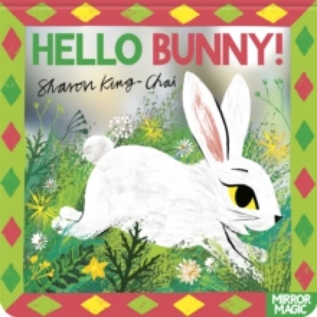 Hello Bunny! : A baby animal search-and-find mirror book Board book