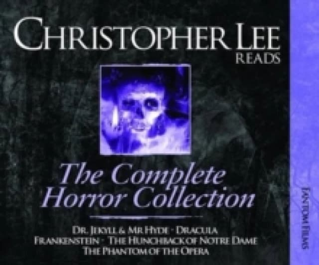 Christopher Lee Reads : Dracula, Frankenstein, Phantom of the Opera, The Hunchback of Notre Dame and Dr Jekyll & Mr Hyde CD-Audio