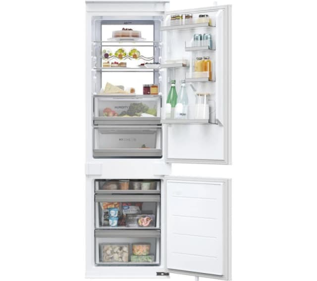 HAIER HBW7518CTK Integrated Smart 70/30 Fridge Freezer - Sliding Hinge, White 6901018055232