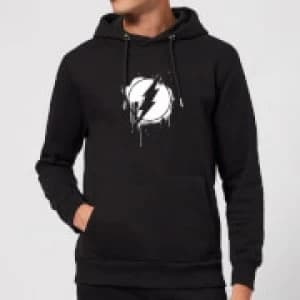 Justice League Graffiti The Flash Hoodie - Black