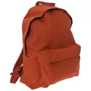 Bagbase Fashion Backpack / Rucksack (18 Litres) (One Size) (Rust)