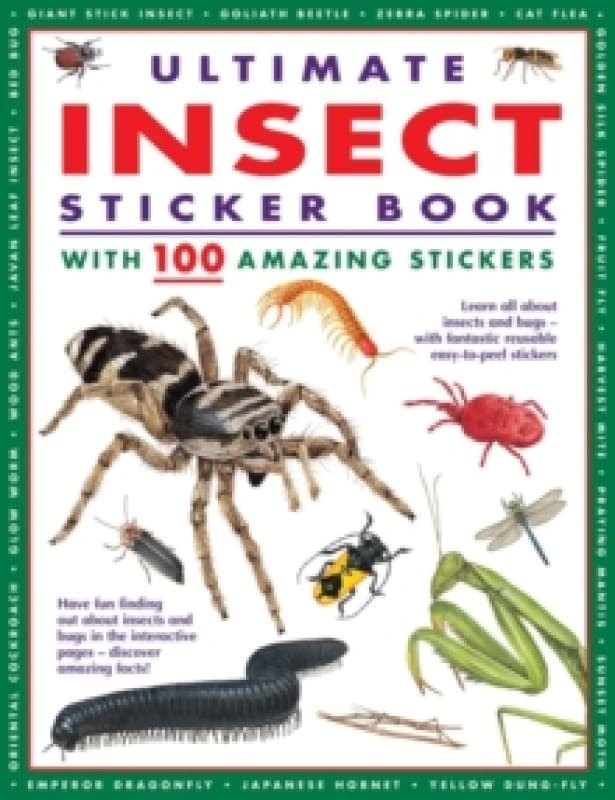 Ultimate Insect Sticker Book Paperback / softback