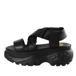 Buffalo Buffalo Classic Sandal Leather / Textile - Black