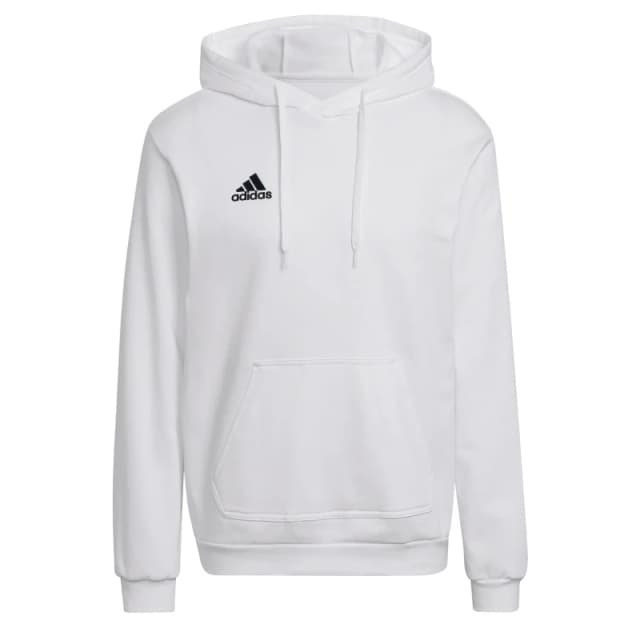 adidas Entrada 22 Sweat Hoodie Mens - White White S