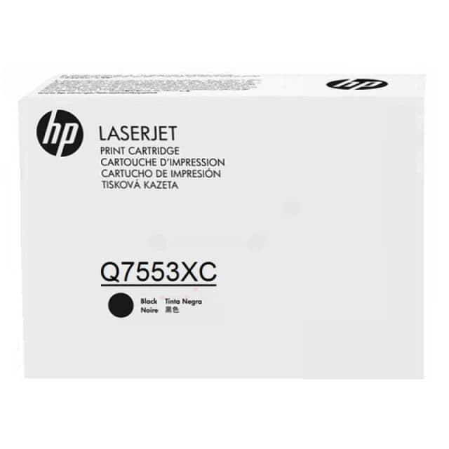 HP Q7553XC/53X Toner cartridge Black Contract. 7K pages ISO/IEC 19752