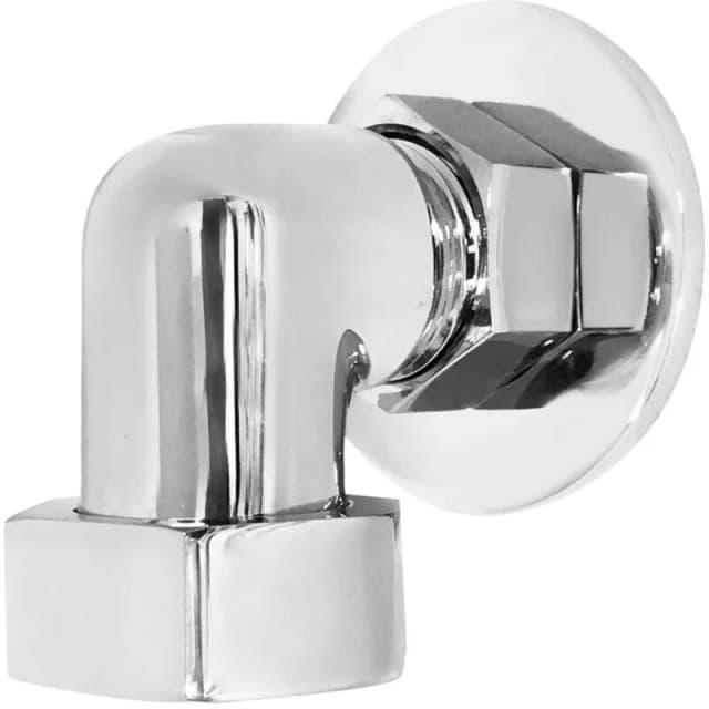 nuie Wall Return Elbow - Chrome, Silver VQE001