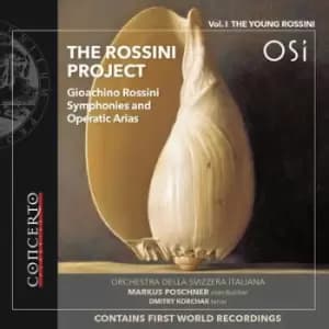 The Rossini Project Gioachino Rossini Symphonies and Operatic Arias by Gioachino Rossini CD Album