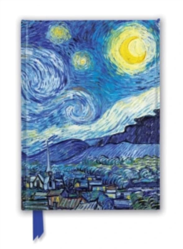 Vincent van Gogh: The Starry Night (Foiled Journal) Notebook / blank book