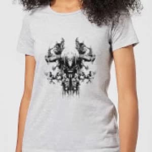 Avengers Endgame Thanos Rorschach Womens T-Shirt - Grey - 3XL