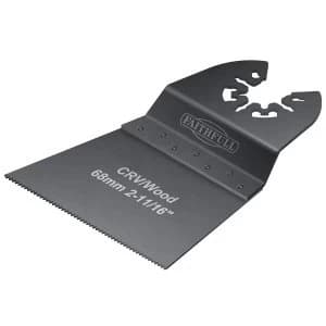 Faithfull Multi-Functional Tool Flush Wood Blade Side Set 68mm Pack of 5