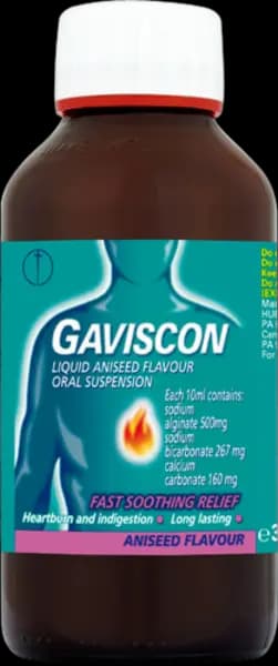 Gaviscon Aniseed Flavour Liquid 300ml