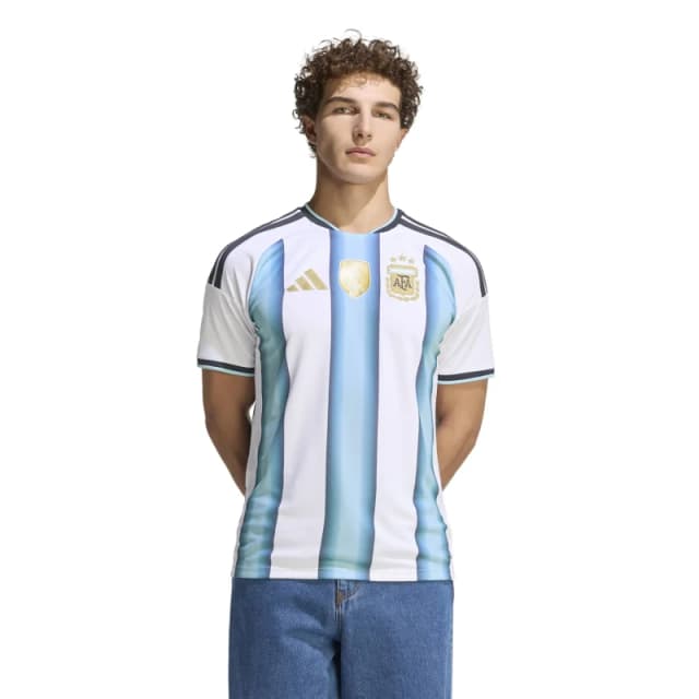 Adidas Argentina Home Shirt Coupe du Monde 2026 Blanc Male 2XL JM8396