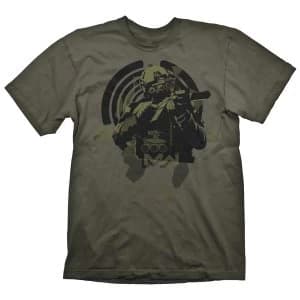 Call of Duty: Modern Warfare Soldier In Focus Mens Large T-Shirt - Green