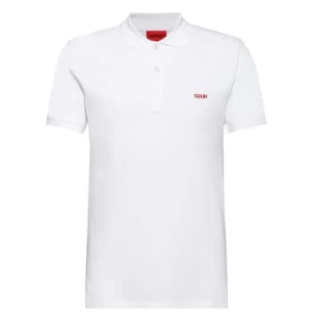 Hugo Boss Dinos Polo Shirt White Size XL Men