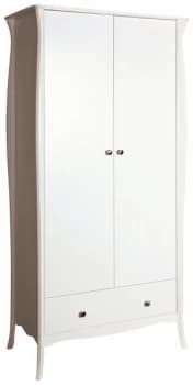 Argos Home Amelie 2 Door 1 Drawer Wardrobe - White