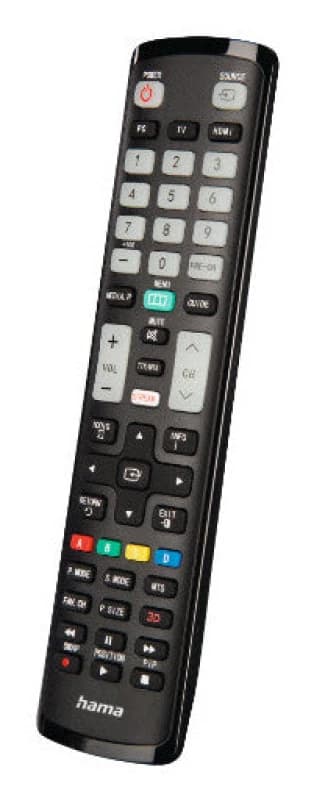 Hama Hama 00221060 remote control IR Wireless TV Press buttons 00221060