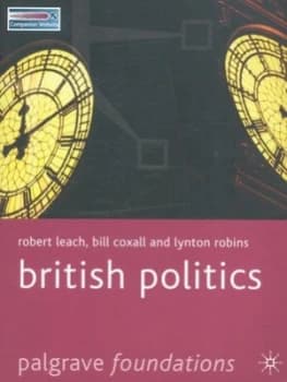 British Politics by Robert Leach and W. N Coxall and L. J Robins Book