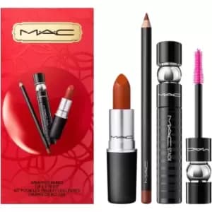 MAC Cosmetics Bubbles & Bows Wrapped In Red Lip & Eye Kit Gift Set